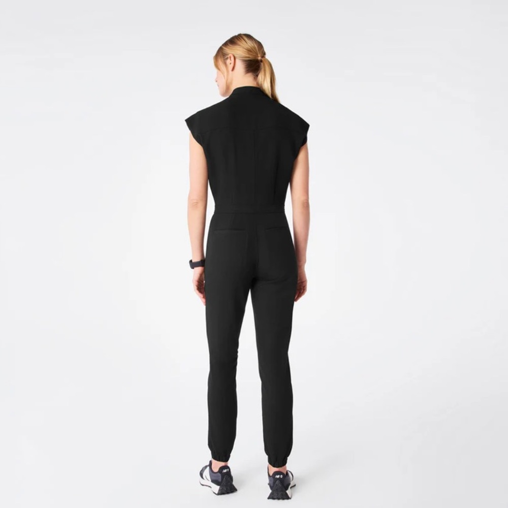 Figs Rafaela Cargo Scrub Jumpsuit - Picture 3 of 5